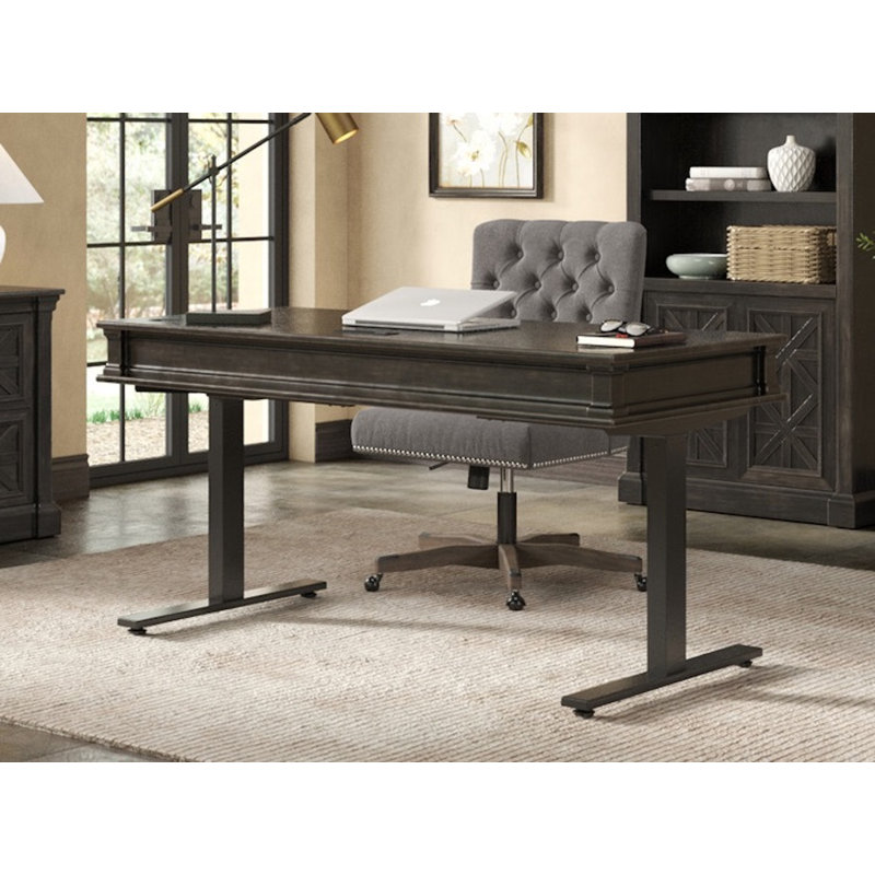 Caisen Adjustable Standing Desk with Power Outlet