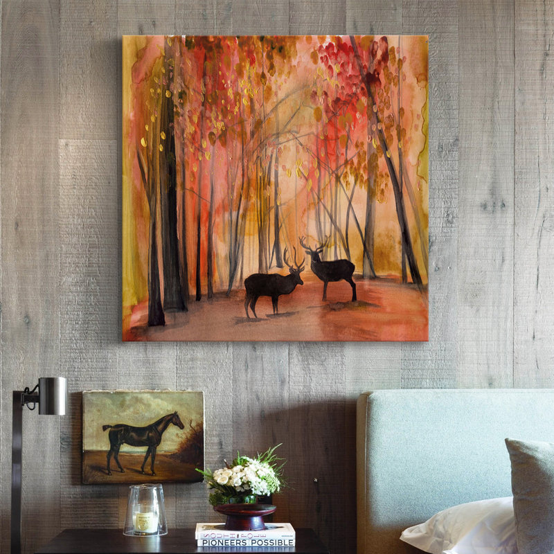 Christine Lindstrom - Wrapped Canvas Painting, 61cm H x 61cm W x 3.81cm D