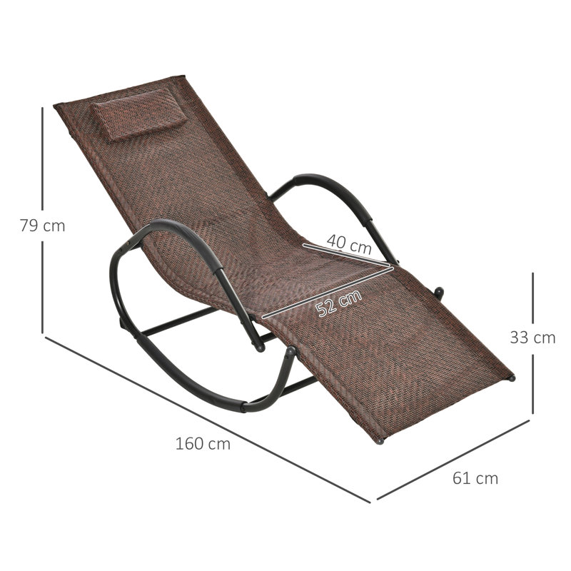 Somerdale Outdoor Chair, Brown
