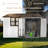 10ft x 8ft Garden Shelter with Window - Outdoor Metal Storage Shed-101459687