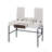 Verster Black Finish Writing Desk W/USB-2101758353