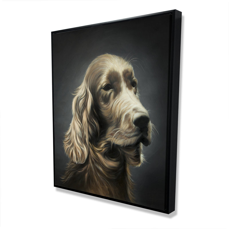 Field Spaniel Pets Office Framed Canvas | Home Decor Art