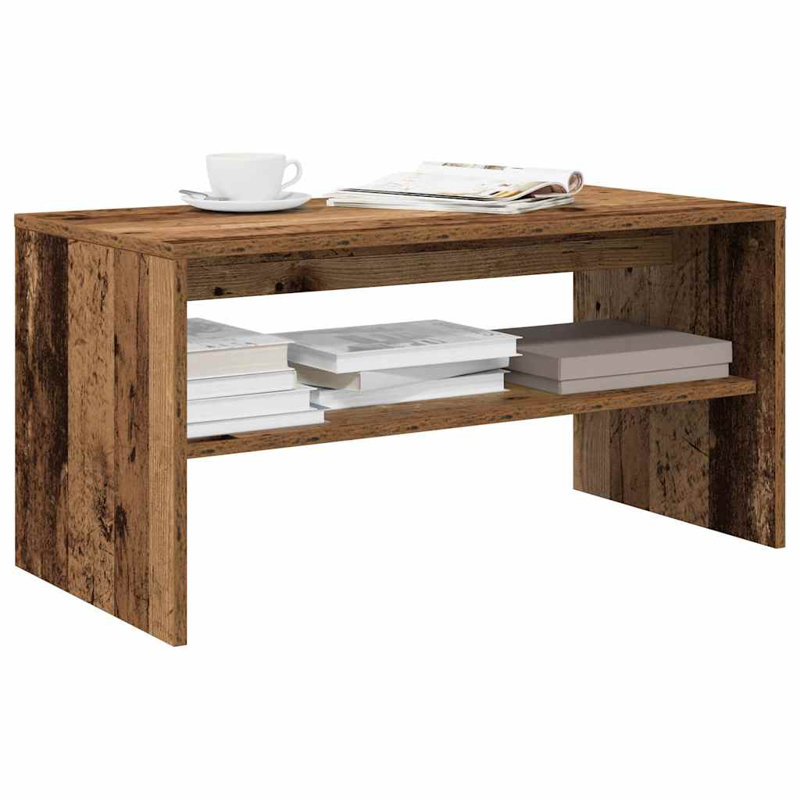 Shalo Unfinished TV Stand, 80cm, Old Wood