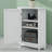 Triangle Corner Bathroom Cabinet Adjustable Shelf-1660117672