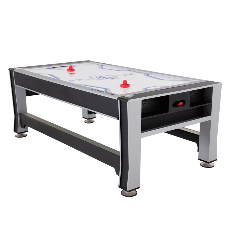 Table de jeu pivotante 3-en-1 84 po Triumph avec air hockey, billard et tennis de table