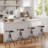 Swivel Counter Stool with Metal Frame-1034073692-951660728