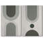 «Mid Century Modern Boho Green», motif géométrique pastel de formes abstraites bohémiennes sur toile, reproduction de 2 pièces-92285625-92285626