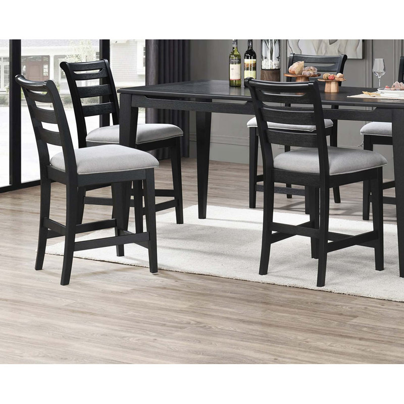 2Pc Counter Height Dining Chairs