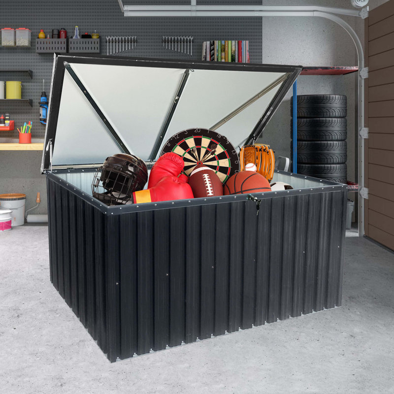 Boîte de rangement en métal