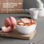 White Ceramic Bowls Set Of 8