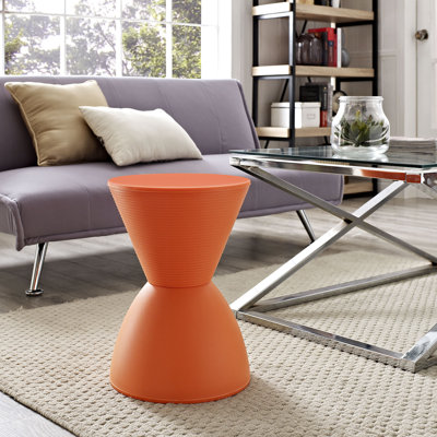 Modway Haste Contemporary Modern Hourglass Accent Stool