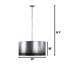 Luminaire suspendu tambour 4 lumières Cannery-205588067-205588076