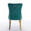 Chaise rembourrée haut de gamme en velours de bois massif-1597252097-1597252096
