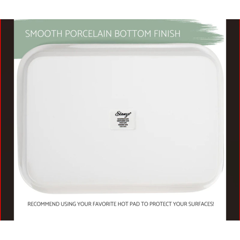 Plat de cuisson blanc 304, Blanc