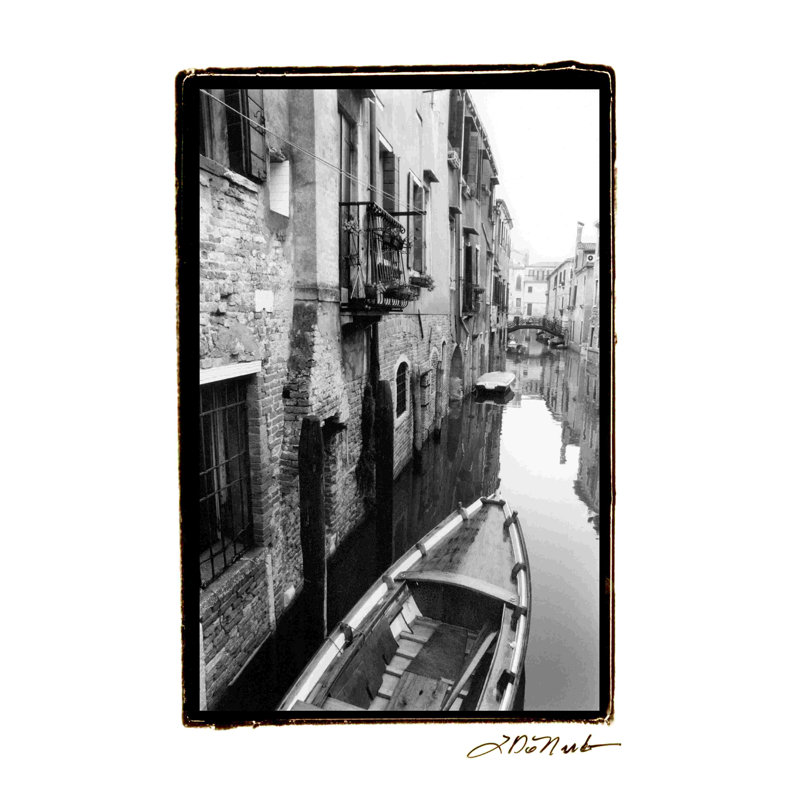 Voies navigables de Venise V, H 18 po x l 12 po
