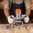 Wood Router, 1.25HP 800W, Compact Wood Trimmer Router Combo Tool with Plunge and Fixed Base