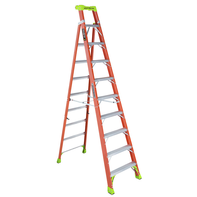DeWalt 4-Foot Fiberglass Step Ladder - 375 Lb Capacity Type IAA DXL3410-04