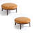 Full-Grain Genuine Italian Leather Ottoman-1568466181