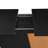 Extendable Dining Table With Built-In Storage, Wooden Table With Sturdy Metal Frame And MDF Base, Adjustable Tabletop-1705656215-1705656218