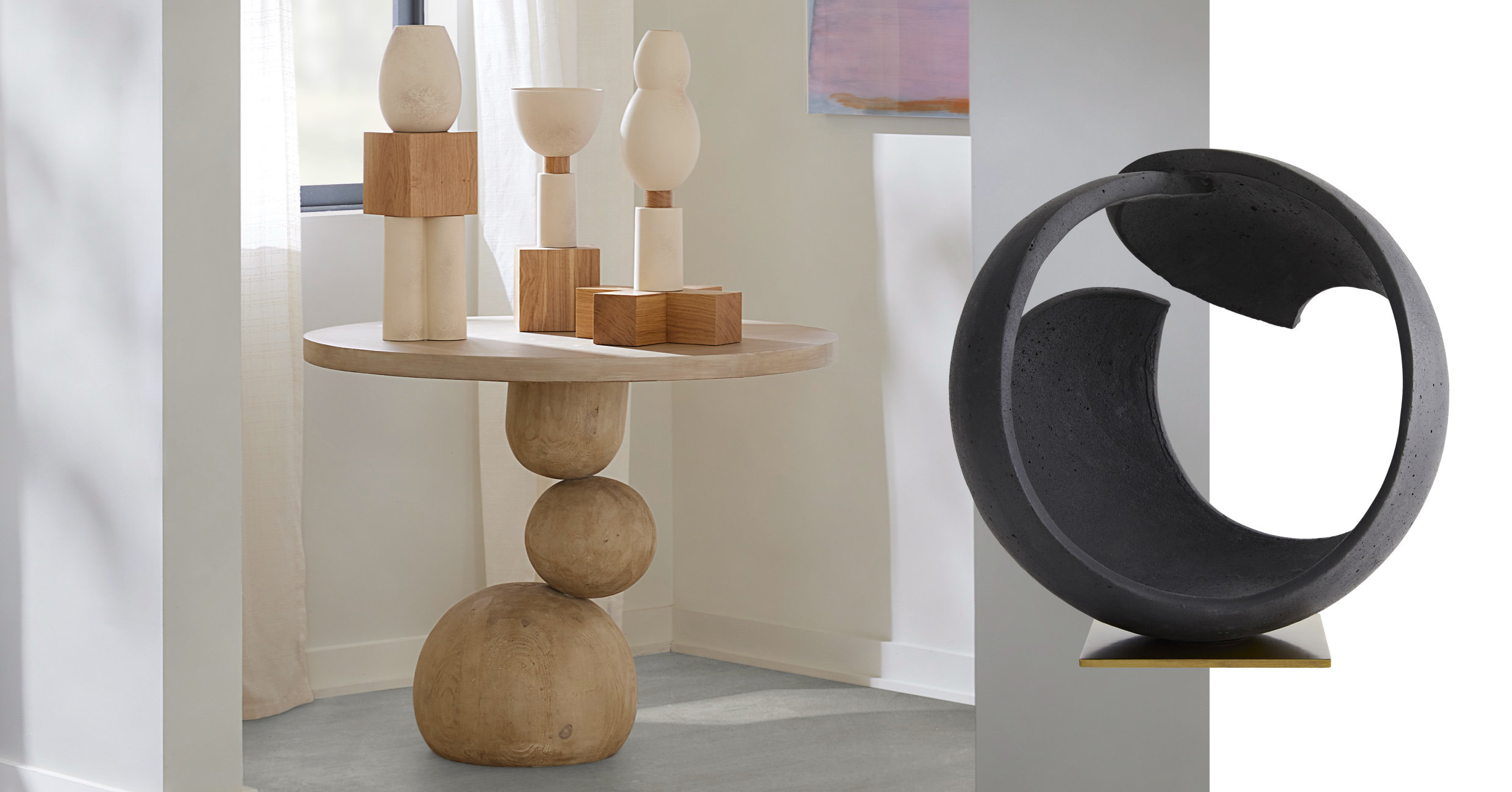 TREND NO. 01:   SCULPTURAL  FORMS
