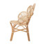 Kiger Modern Bohemian Rattan Flower Chair