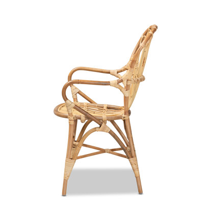 Biagio 20.1" W Rattan Armchair