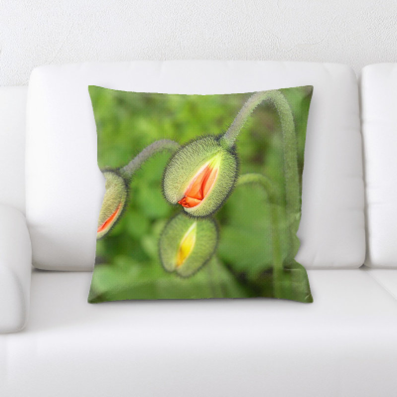Coussin décoratif fleur