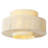 Ashli 3-Light Boho Dimmable Tiered Drum  Flush Mount Ceiling Light