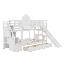 Lit superposé de style château-508657663-508657662