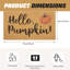 Paillasson Hello Pumpkin