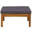 Repose-pieds d'extérieur avec coussin-1174483976