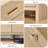 6-Drawer Dresser In Oak With Rounded Corners - 60 Inch TV Stand, 1.18In Engineered Wood, 100LB Capacity-96442186