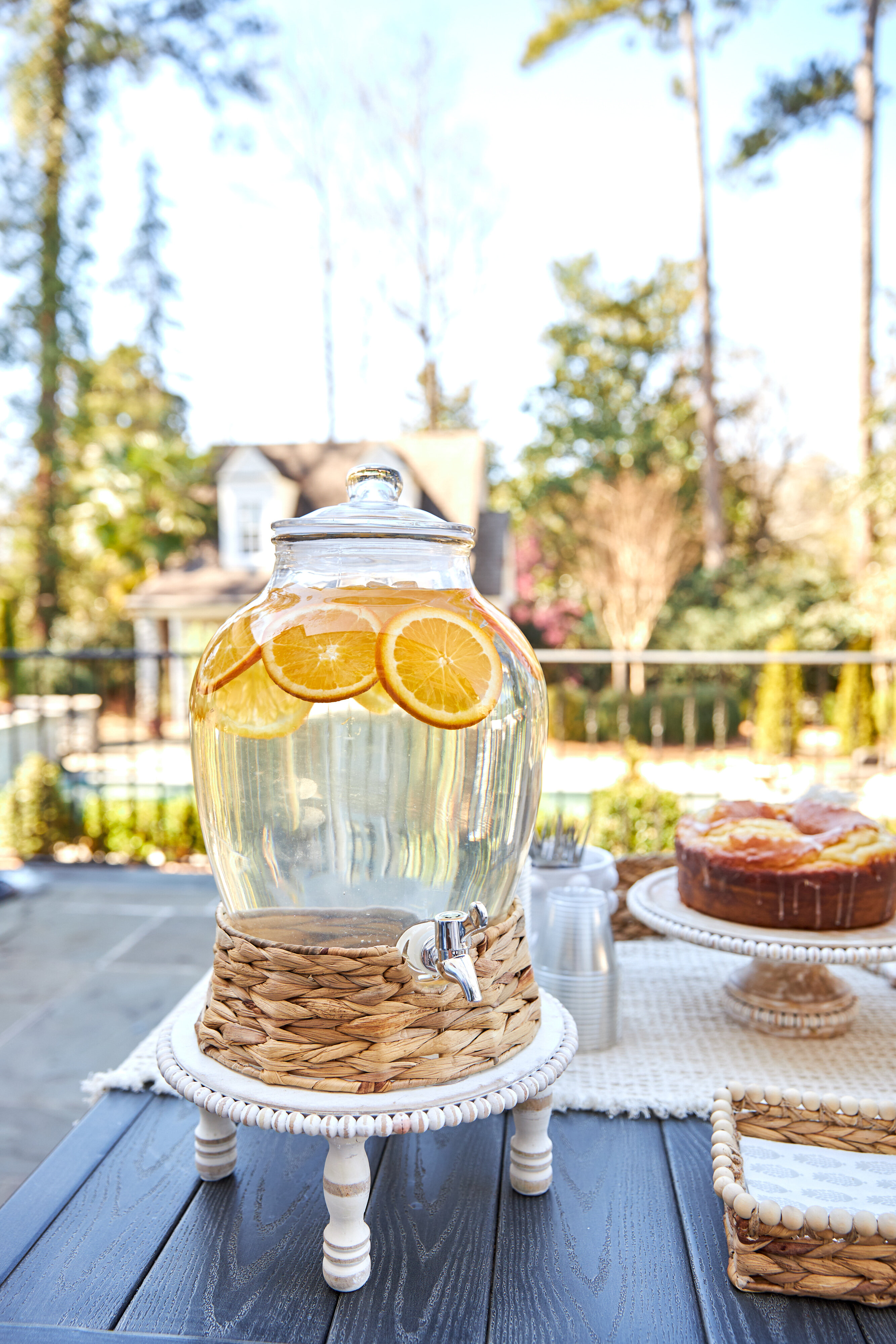 Drink Glass Pitcher, Mud Pie