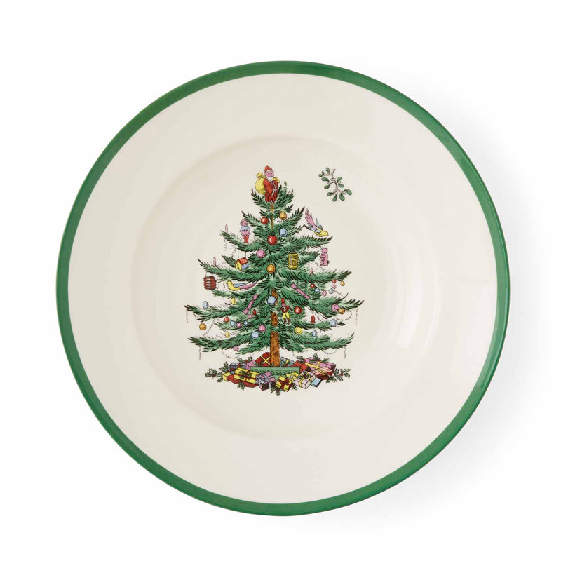Spode Christmas Tree Soup Plates