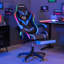 Fauteuil inclinable, ergonomique et pivotant Ivy Bronx-1058259292