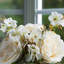 Faux Silk Roses Arrangement in Vase-253598619