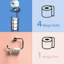 Porte-essuie-tout en chrome-1075206812