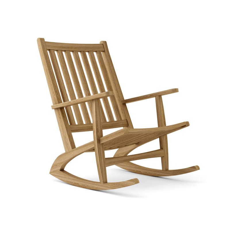 Bollman Teak Outdoor Rocker Chair