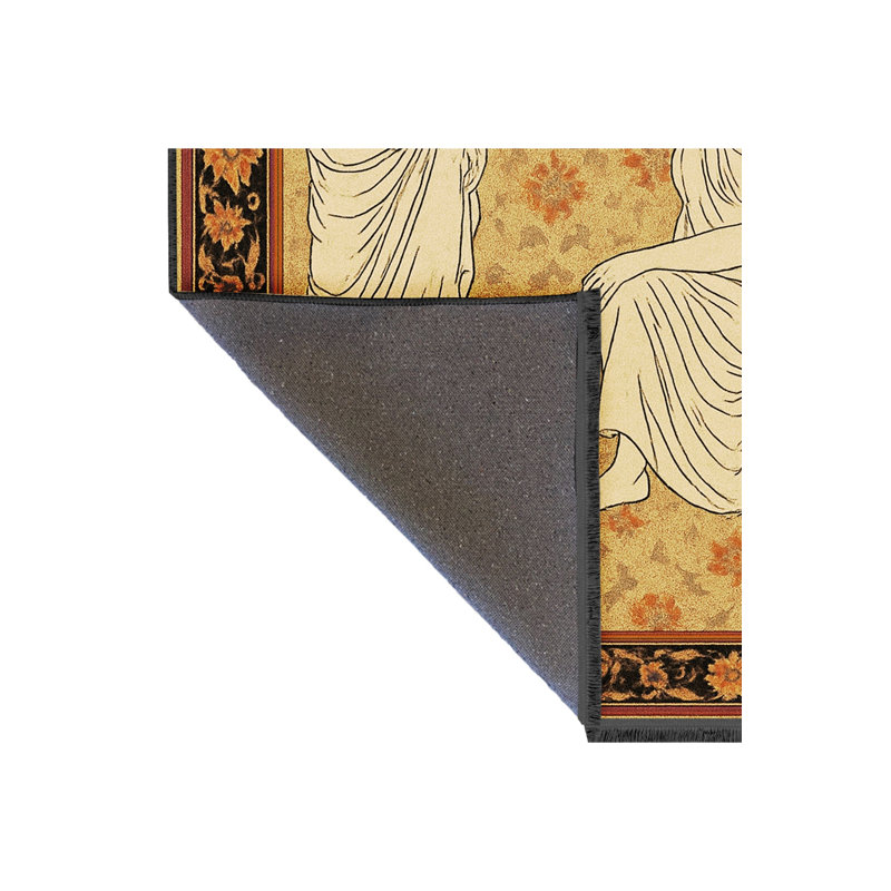 Tapis tissé crème Mosso, 6'7" x 9'10"