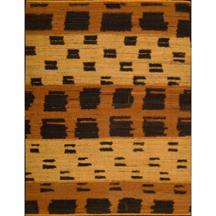 Wool Geometric Indoor Rug