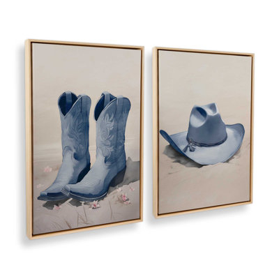 Cowboy Essentials in Blue Set of 2