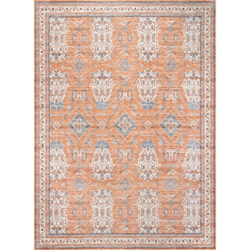 Tapis d'inspiration mondiale Sky SpinClean, Rectangle 5 pi x 8 pi