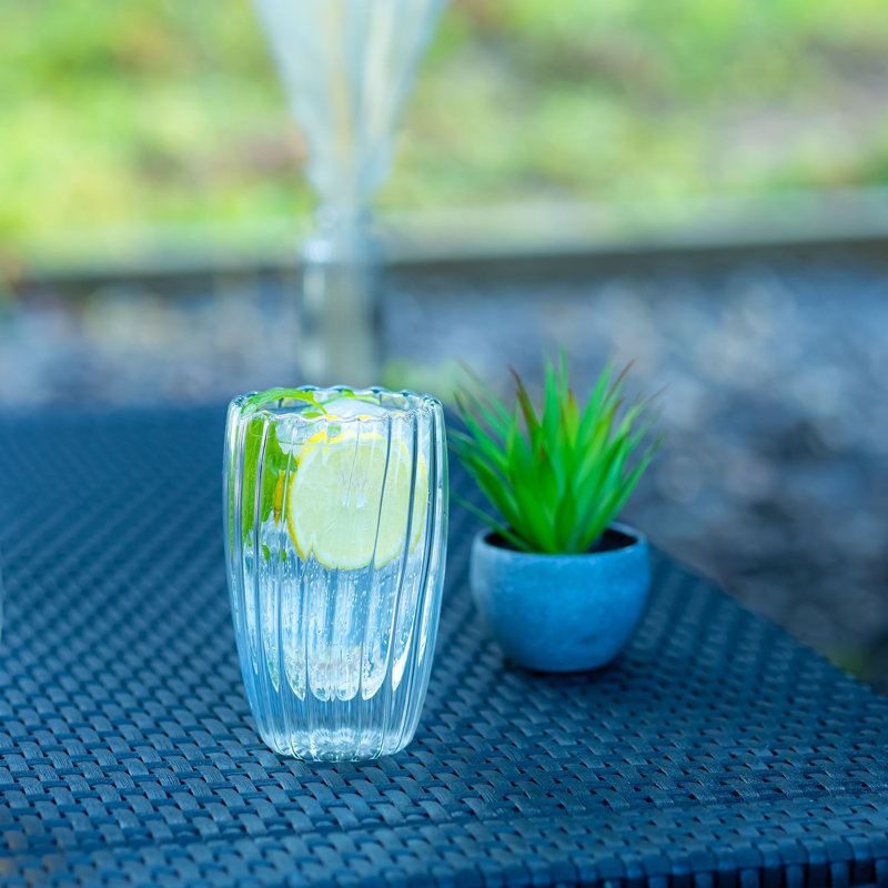 350ml Double Wall Glass, 4