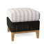 Frances Outdoor Teak Ottoman-50123527-50123505