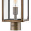Lampadaire d'extérieur moderne de 18,5 po avec grands panneaux en verre transparent Caliana-1712488626-1712554793