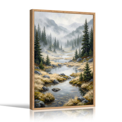 Art mural sur toile Misty