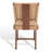 Alfie 18.3'' H Leather Upholstered Ash Armchair-844292030