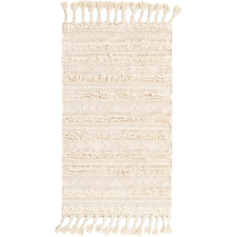 Annunciata Wool Southwestern Indoor Rug, Rectangle 3'3" x 5'