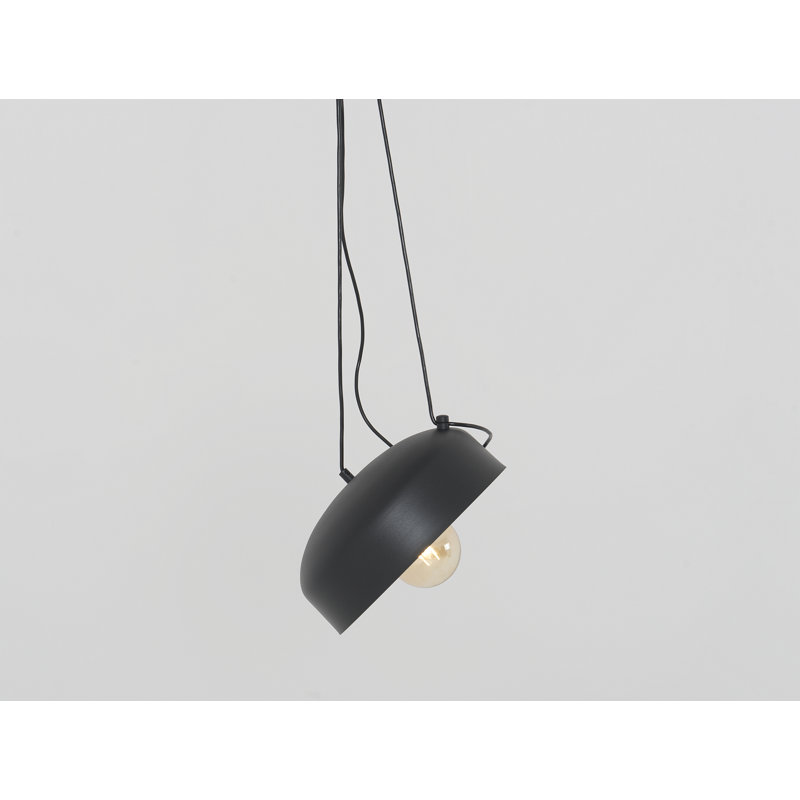Allan 1 - Light Single Pendant, Black