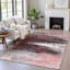 Tapis intérieur / extérieur Xhevrie Merlot lavable à la machine-111822689